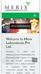 Mobile Screenshot of merixindia.com